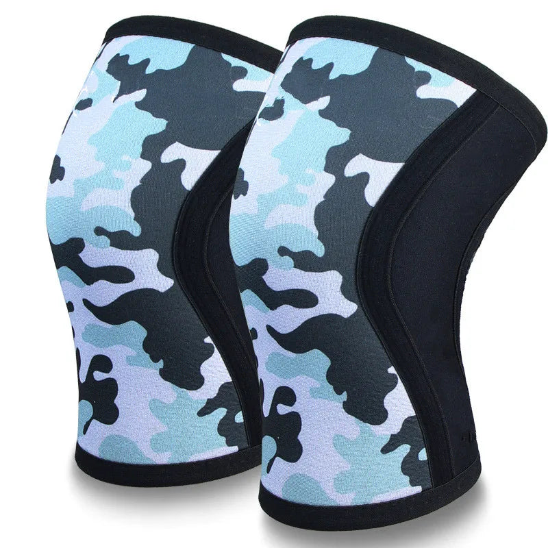 7MM Knee Sleeves Support  Injury Recovery - Neoprene Knee Brace Knee Support for Squats, Running & Gym Workout