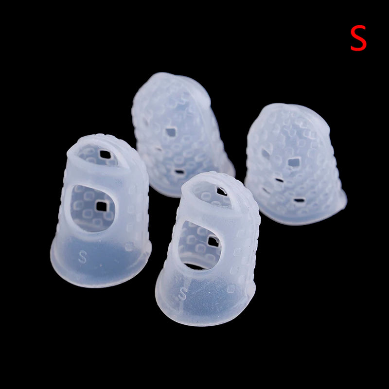 4Pcs Silicone Finger Guards (Fingertip Protectors)
