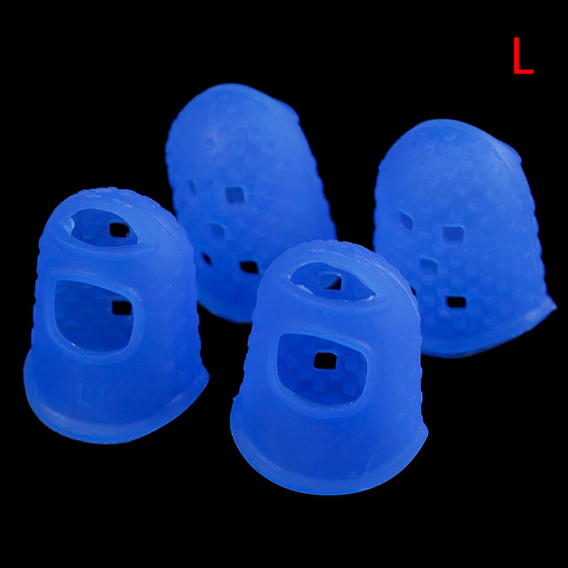 4Pcs Silicone Finger Guards (Fingertip Protectors)