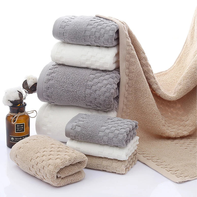 Bamboo Charcoal Coral Velvet Bath Towel 70x140