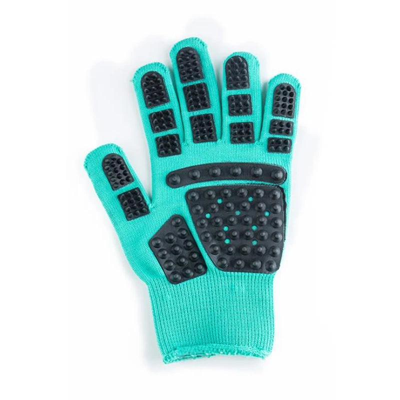 Pet Grooming Glove – Silicone-Tip Deshedding Mitt for Dogs & Cats
