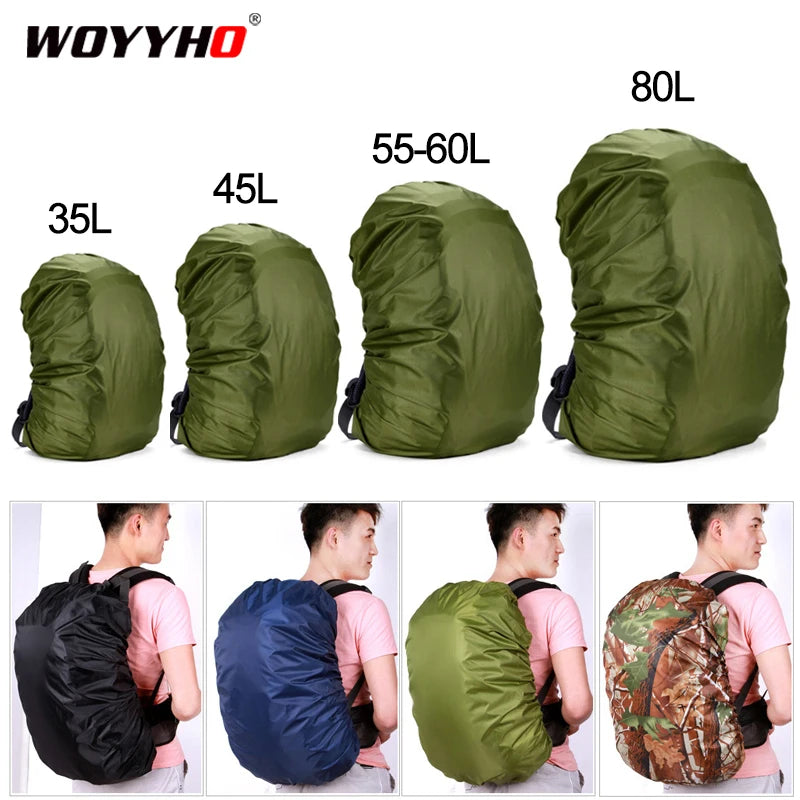 35-80L Backpack Rain Cover (waterproof hiking)