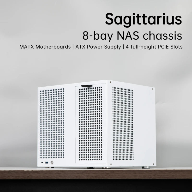 Sagittarius 8-bay NAS chassis