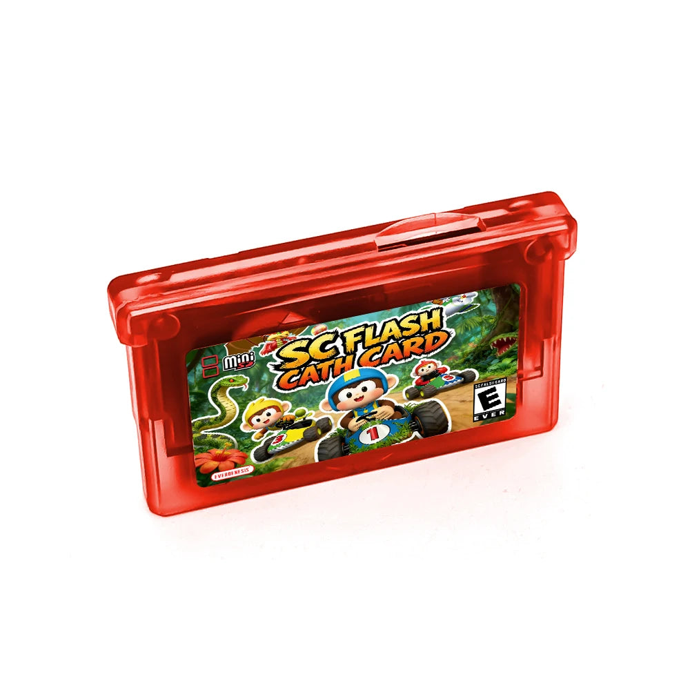 5000 in 1 Retro Games Cartridge New SCFW V2.0 GBA Flash Card with 8G TF Card RTC Flash for GBA/GBA SP/NDS Handheld Game Console