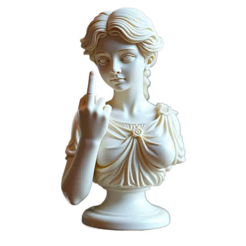 Statue de la déesse de Vienne, drôle, en résine 3D, ornements artisanaux, design unique, symbole culturel, décoration de bureau et de maison 2025