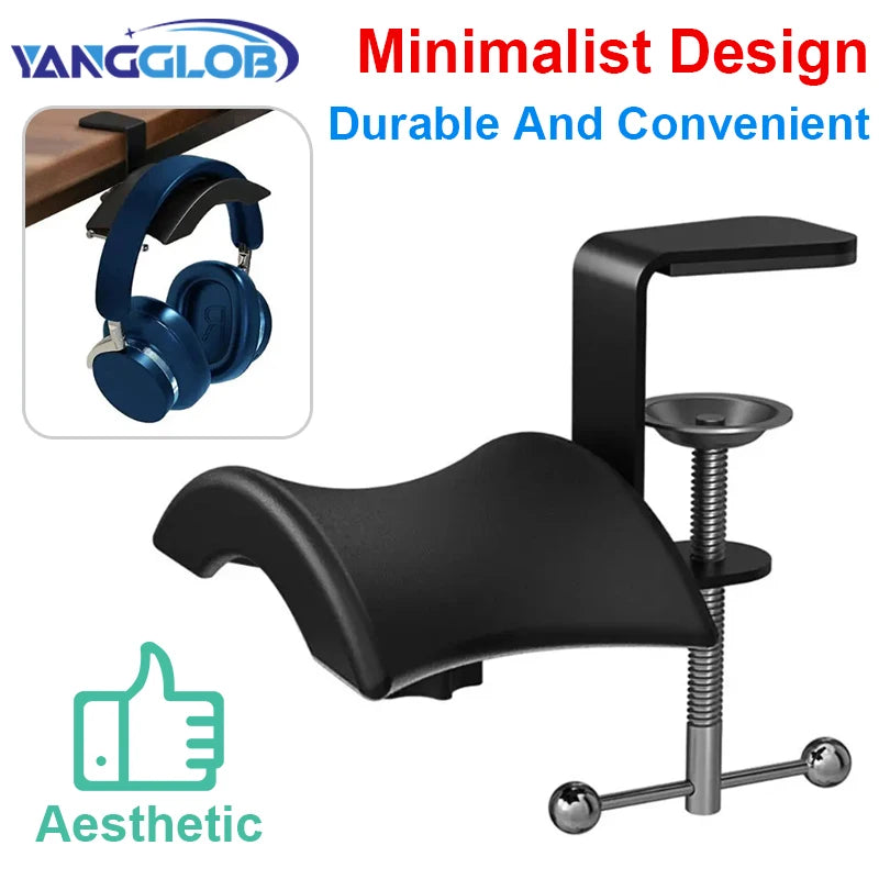 Flexible Headset Stand with Cable Organizer