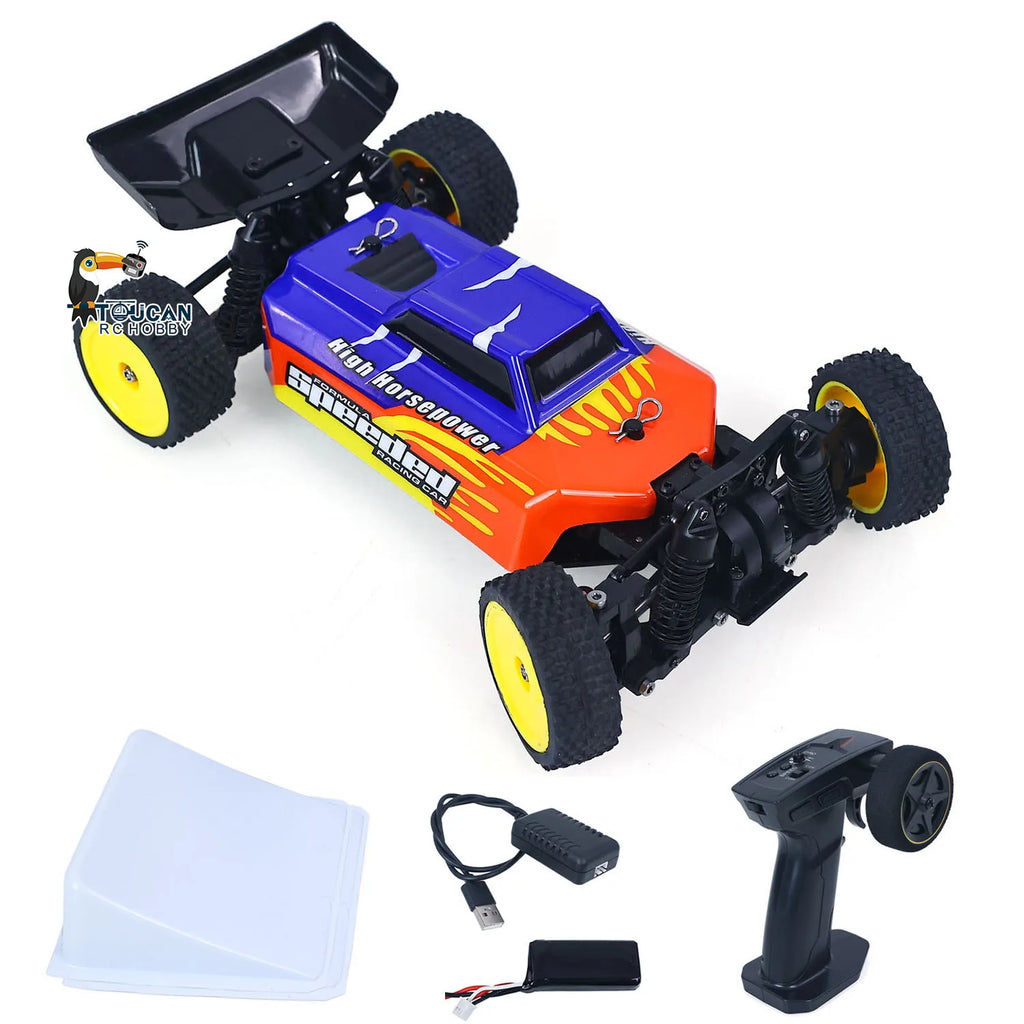 RTR 1/24 Electric Remote Control Off Road Car 2401A 35KM/H High Speed RC Vehicle Model CVD Drive Shafts Metal Chassis Battery