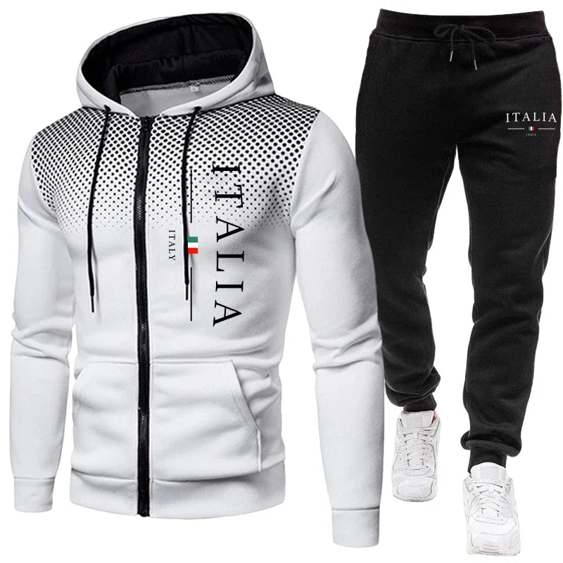 Urban Zip-Up Fleece Tracksuit detail