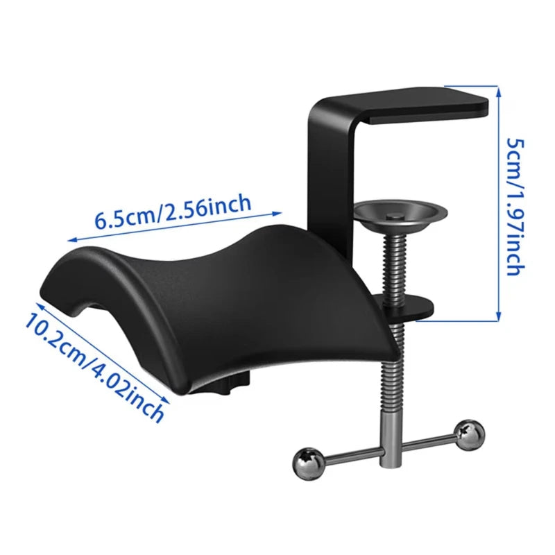 Support de casque flexible avec organiseur de câbles