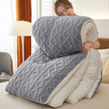 Cozy Cashmere-Feel Weighted Blanket for Bed