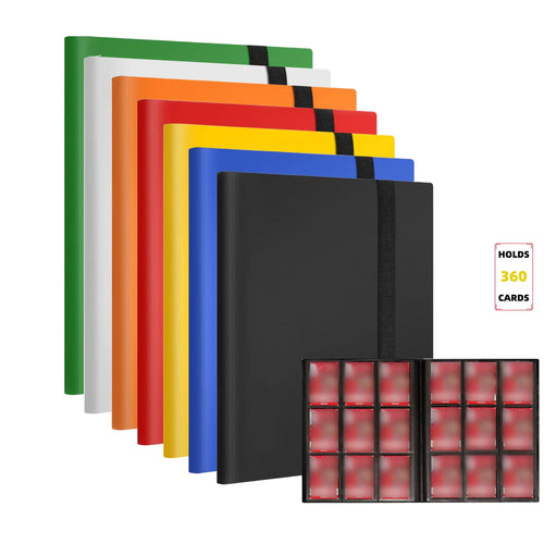 9-Pocket Zippered Trading Card Binder