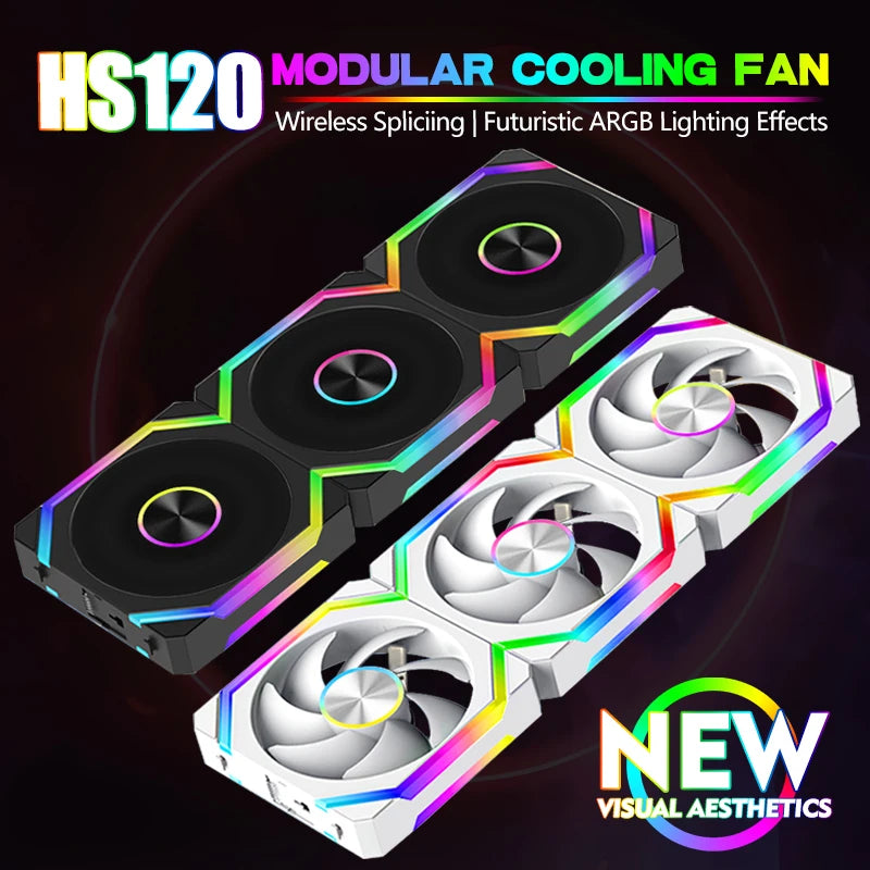 JUMPEAK HS120 Halo ARGB Case Fan
