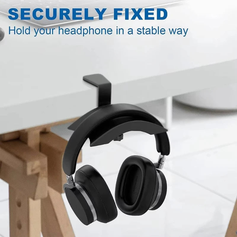Support de casque flexible avec organiseur de câbles