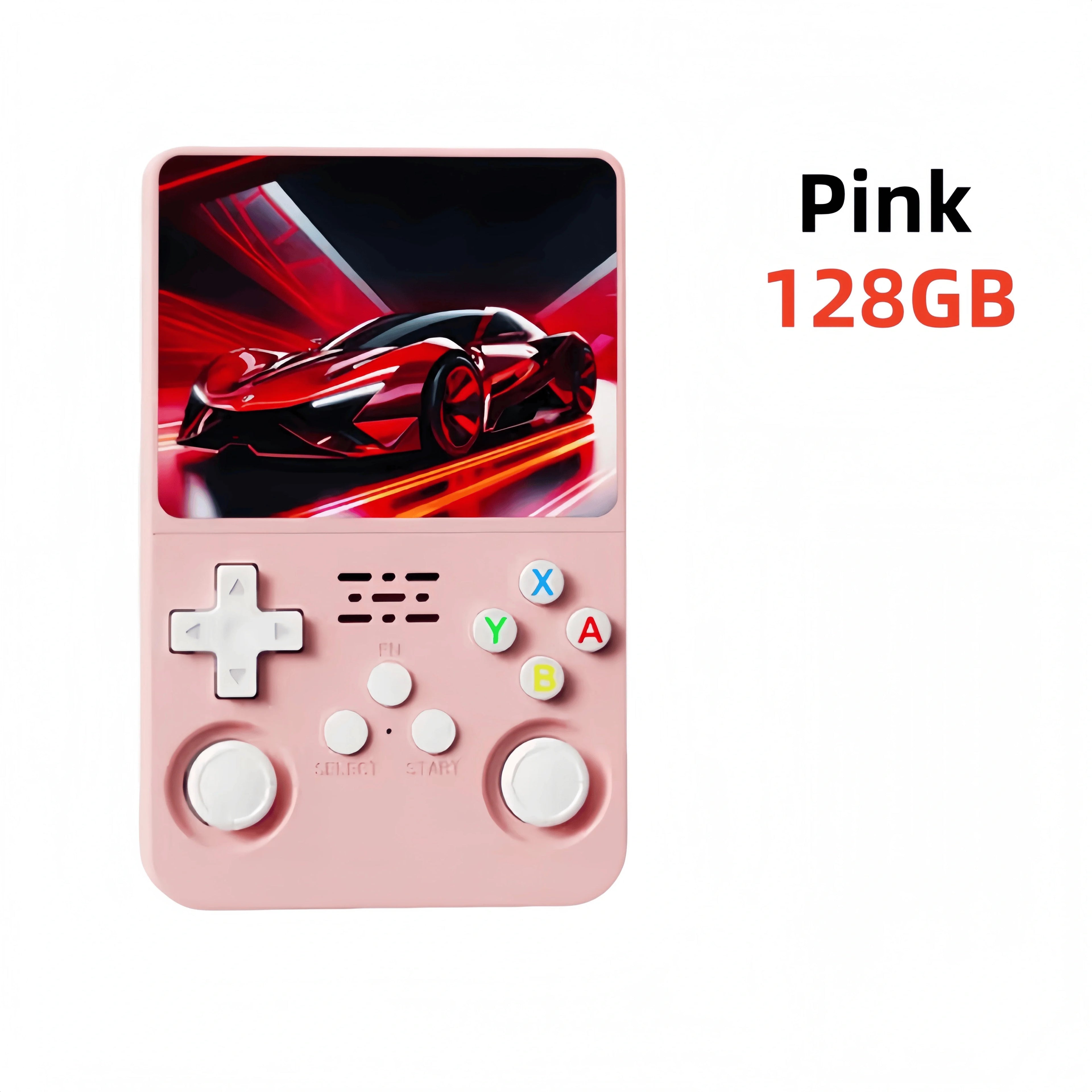 Retro R36S Handheld Video Game Console 3.5 Inch IPS Screen 128GB Games Portable Pocket Player Linux System