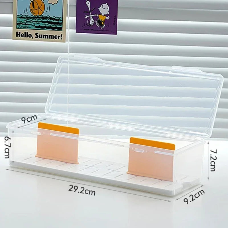 Stackable Card Sorting Organizer with Adjustable Dividers