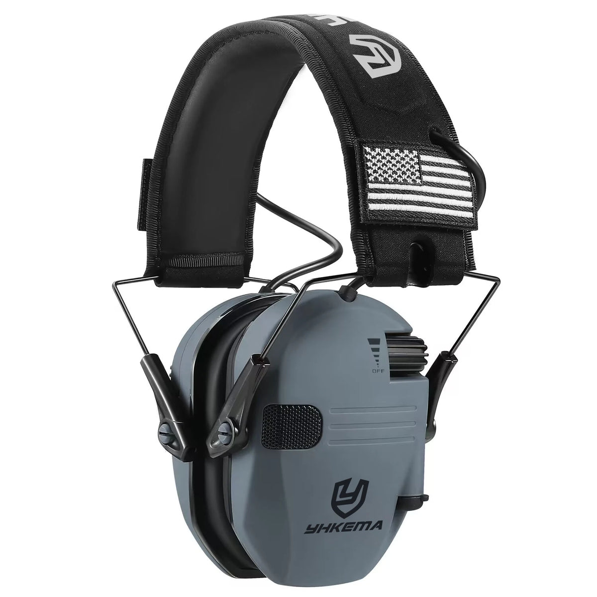 Electronic tactical shooting earmuffs