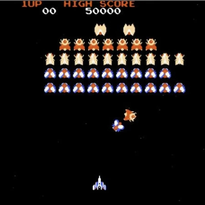 Gaplus 60 Pins Retro Game Cartridge for FC Console 8 Bit Video Game Card