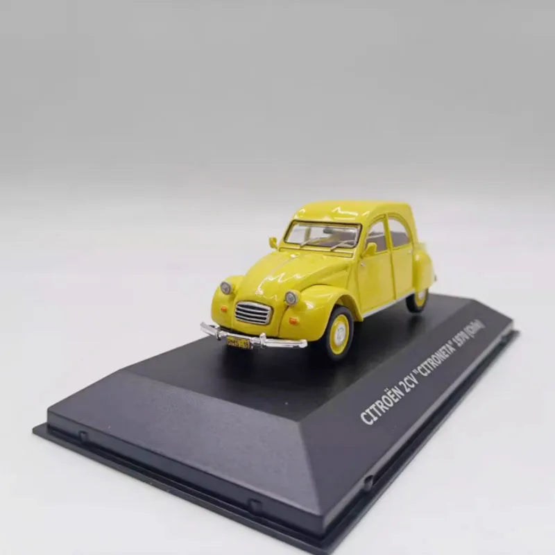 Diecast 1:43 Scale Citroen Classic Car Alloy Simulation Car Model Static Collection Decorated Holiday Gifts Toys Souvenir Gift