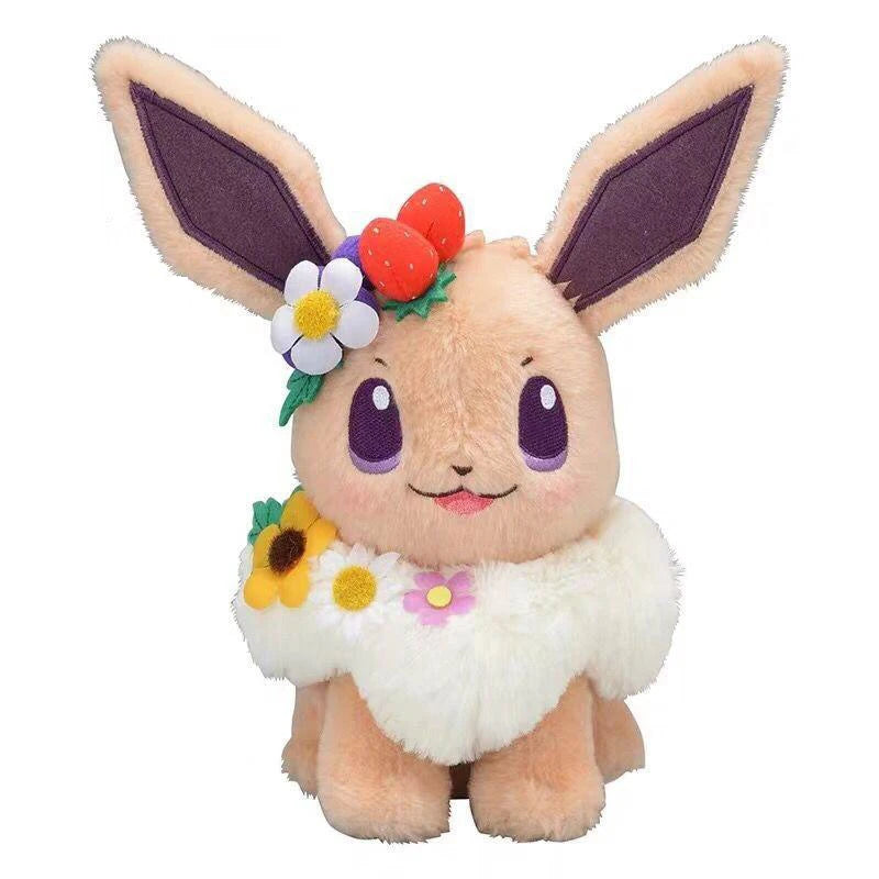 Pokemon Eevee Collection Plush Flareon Vaporeon Stuffed Doll Anime Espeon Umbreon Glaceon Leafeon Sylveon Toys Hobbis Kid Gift