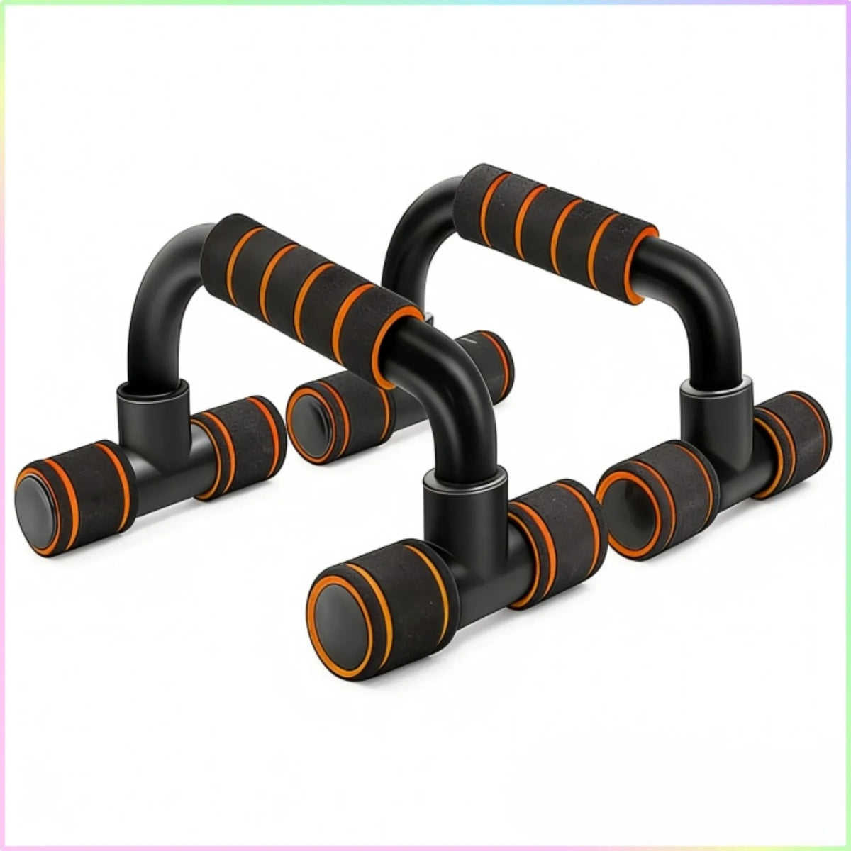 Push Up Bars Workout Equipment, Non-Slip Push Up Stands for Home Gym Fitness, Strength Training Exercise Bars for Men and Women