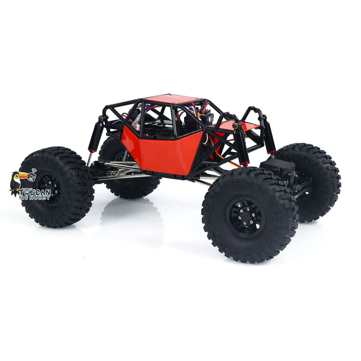 1/10 Scale RTR RC Off Road Cars 4x4 Radio Control Car Ready to Run RC Rock Crawler Electric Painted Finished Truck for Gift Toys