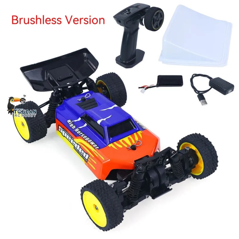 RTR 1/24 Electric Remote Control Off Road Car 2401A 35KM/H High Speed RC Vehicle Model CVD Drive Shafts Metal Chassis Battery