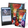 TCG Card Sleeves -Magic Ring - Ultra Clear Front & Matte Finish Back, 100 Count Standard Size CCG Sleeves