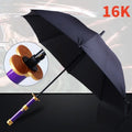 Anime Roronoa Zoro Katana Umbrella Sword Longhand Black Parasol One Piece Knife Real Size Japanese Katana Sabre Umbrella Raincoa