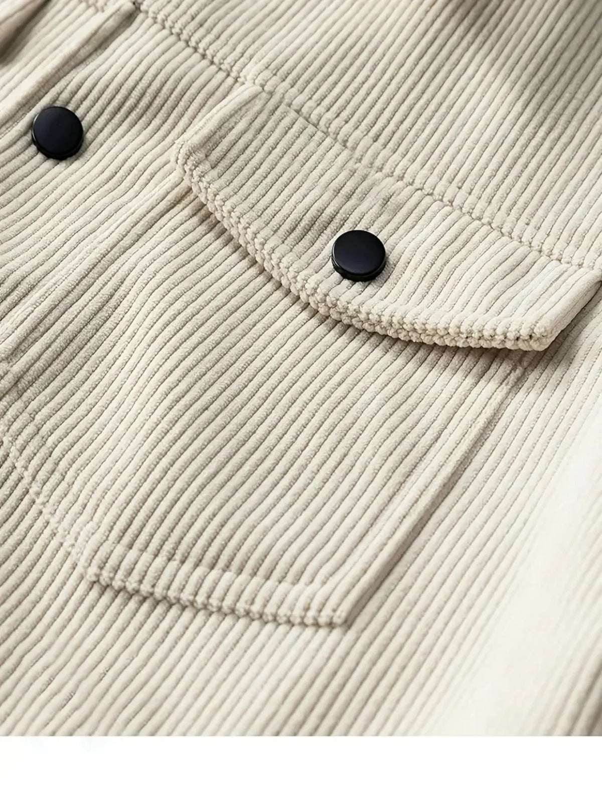 Men's Premium Corduroy Trucker Jacket, Vintage Utility Pocket Design, Elevated Smart Casual Essential
