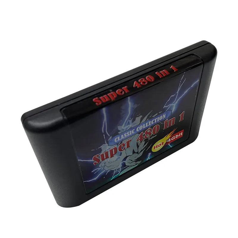 480IN1 Game Cartridge For 16 Bit NTSC And PAL ViACdeo Game Console