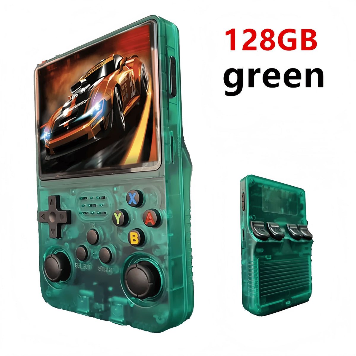 Retro R36S Handheld Video Game Console 3.5 Inch IPS Screen 128GB Games Portable Pocket Player Linux System