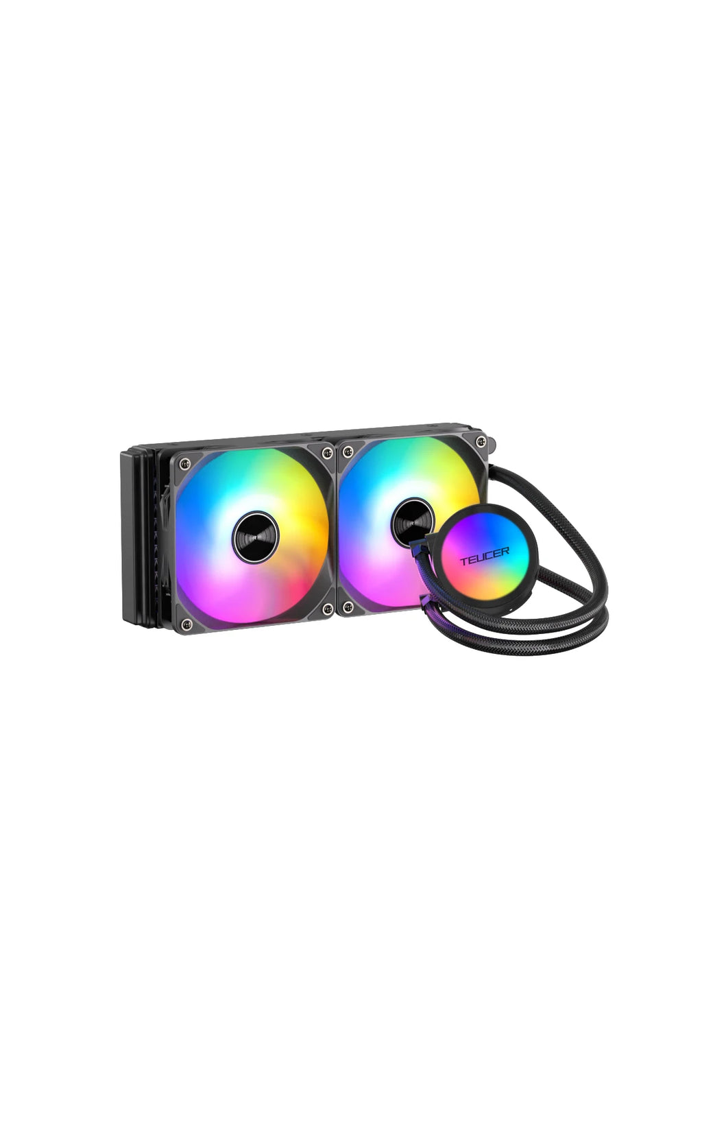 TEUCER RGB AIO CPU Liquid Cooler 120mm