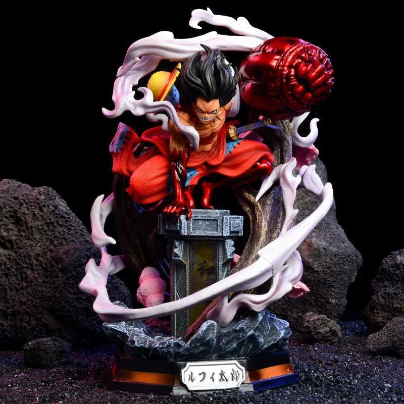 Pirate King Anime Doll Gear 5 Way Fly Wano Gear 4 Nika Gk Statue Doll Collectible Model Decoration Toy Christmas Children's Gift