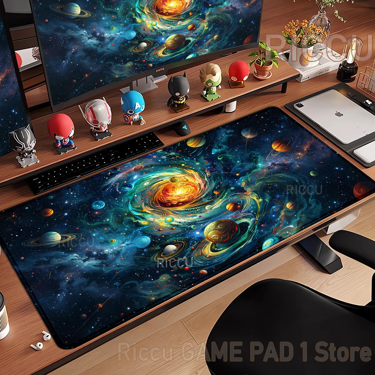 Galaxy Universe XXL Extended Gaming Desk Mat Mouse Pad