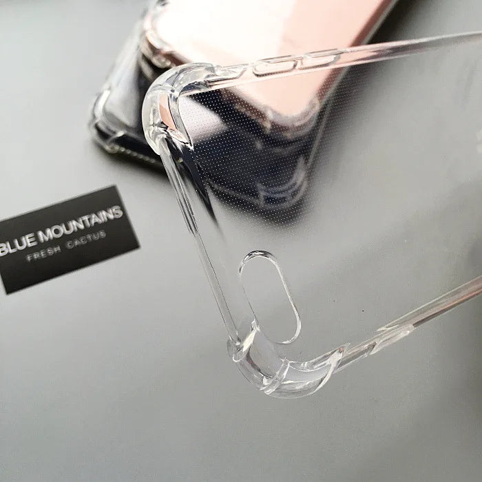 Clear Soft TPU Case for iphone 5 6 7 8 Plus X XR XS 11 12 13 14 Pro Max Clear Anti-knock Shockproof Phone Protection Case