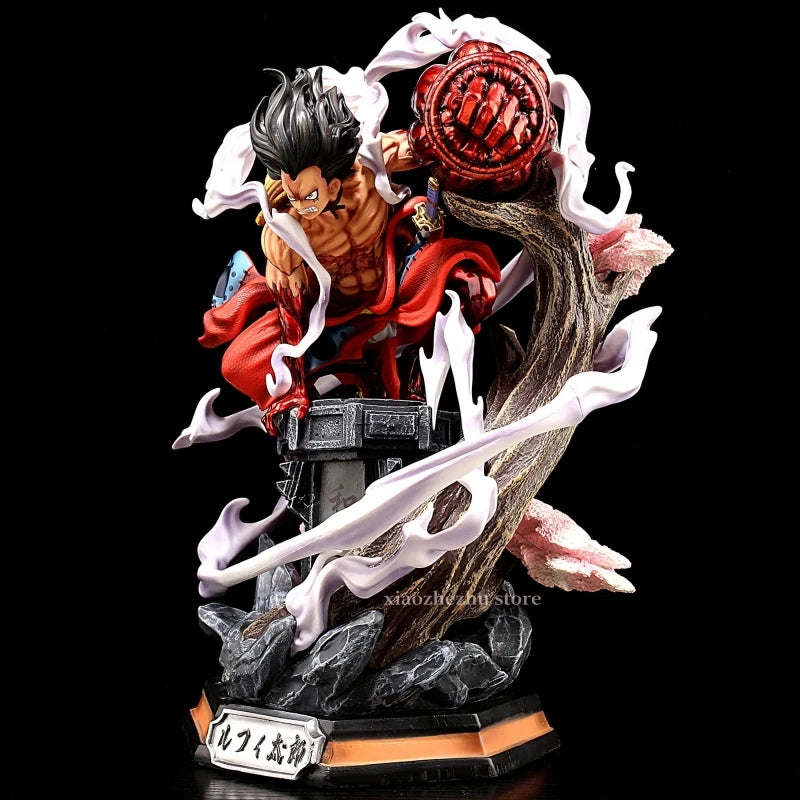 Pirate King Anime Doll Gear 5 Way Fly Wano Gear 4 Nika Gk Statue Doll Collectible Model Decoration Toy Christmas Children's Gift