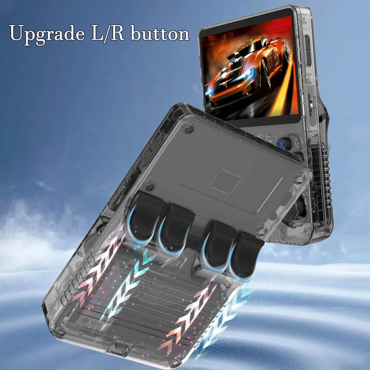 Retro R36S Handheld Video Game Console 3.5 Inch IPS Screen 128GB Games Portable Pocket Player Linux System