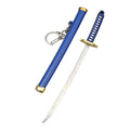 6inch Metal Roronoa Zoro Katana Fake Sword Steel Anime Zoro Ninja Knife Real Japanese Katana Original Samurai Sabre Toy Gift