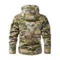 Men's softshell camo hunting jacket