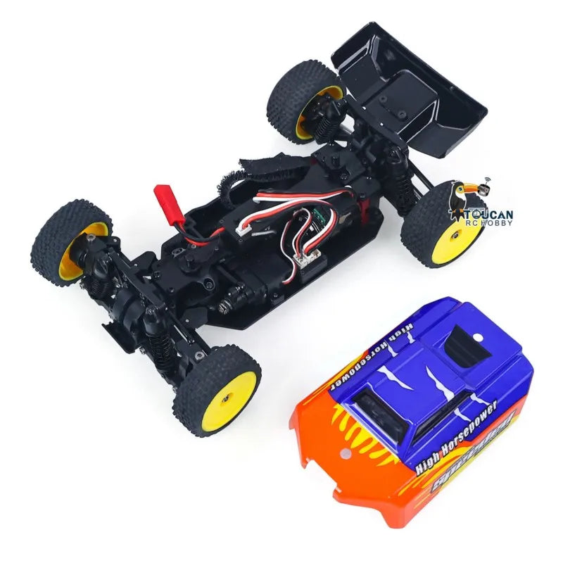 RTR 1/24 Electric Remote Control Off Road Car 2401A 35KM/H High Speed RC Vehicle Model CVD Drive Shafts Metal Chassis Battery
