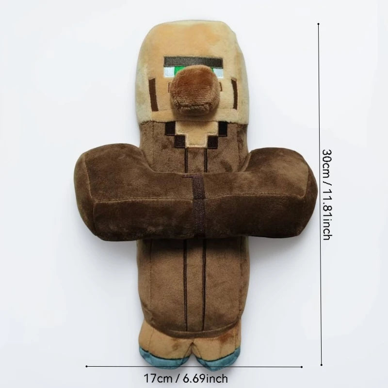 Children's Villager Doll Plush Toy Soft Stuffed Animal Doll Gift for Kids