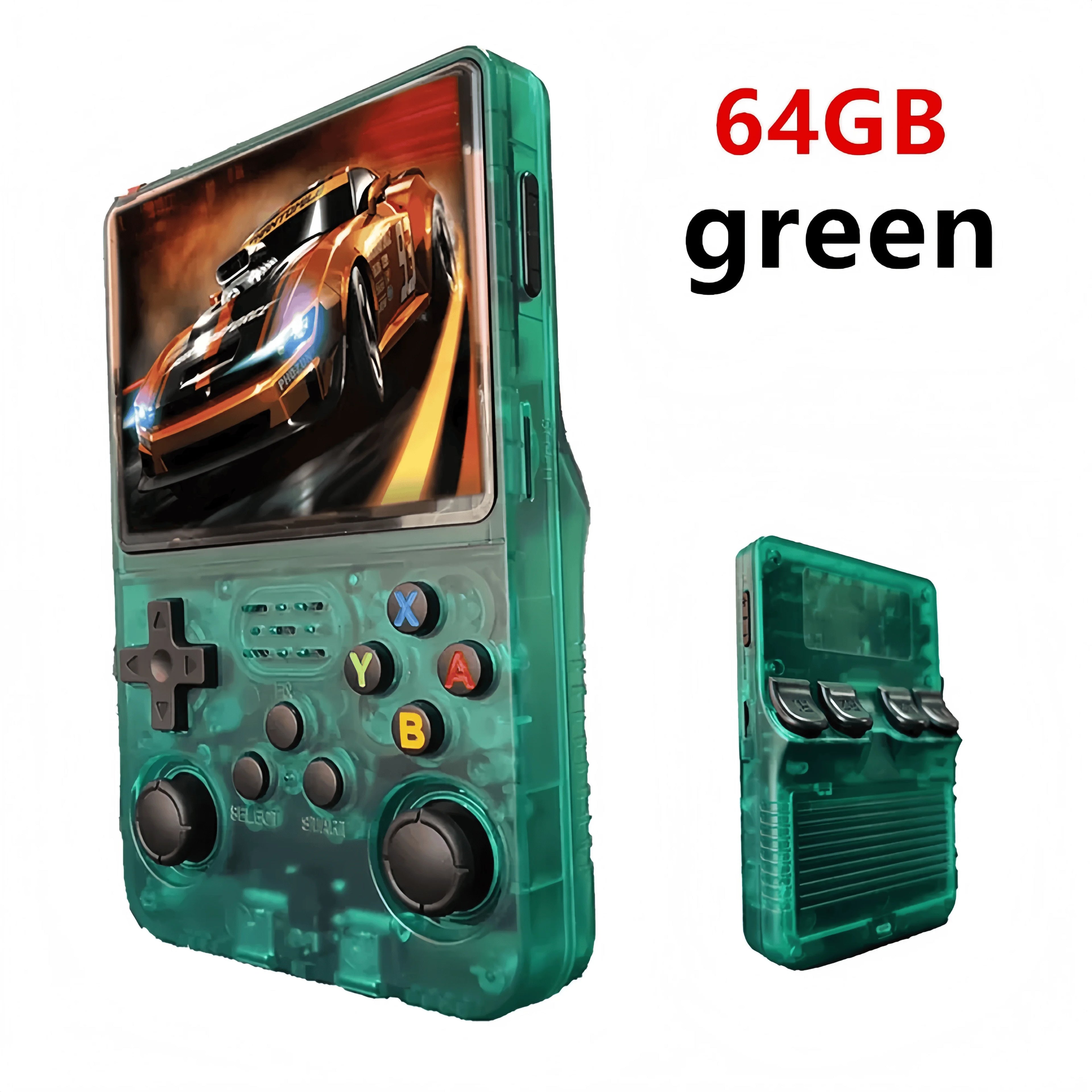 Retro R36S Handheld Video Game Console 3.5 Inch IPS Screen 128GB Games Portable Pocket Player Linux System