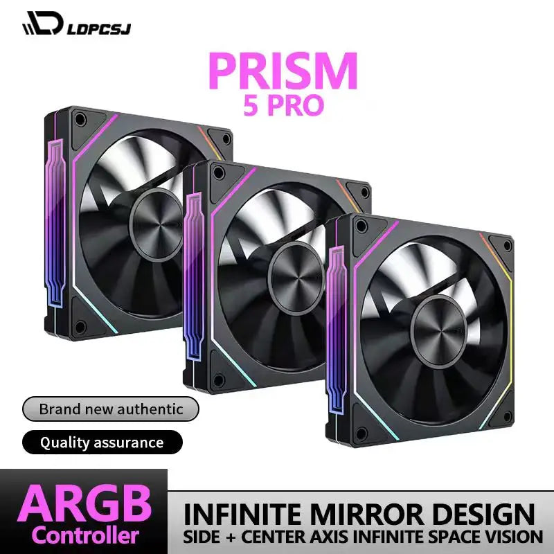Prism 4RS 120mm ARGB Case Fan Infinity Mirror