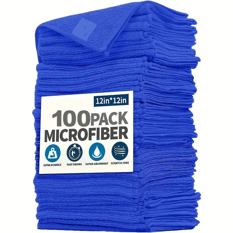 Lint-Free Microfiber Cleaning Cloths 20 Pack