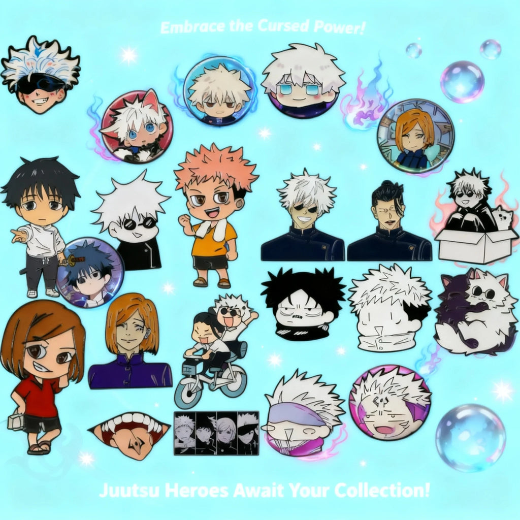 Enamel Pin Anime Cartoon Brooch Lapel Badge Fashion Jewelry Gifts For Friend Backpack Clothes COSPLAY Accessories