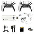 Retro Gaming Console X2L,Game Stick with 4K HD Display and 2 Wireless Controllers,Built-in 40+ Emulators&30000+Games