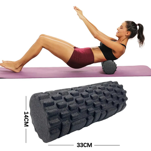 30/33cm Fitness Foam Roller for Yoga and Recovery