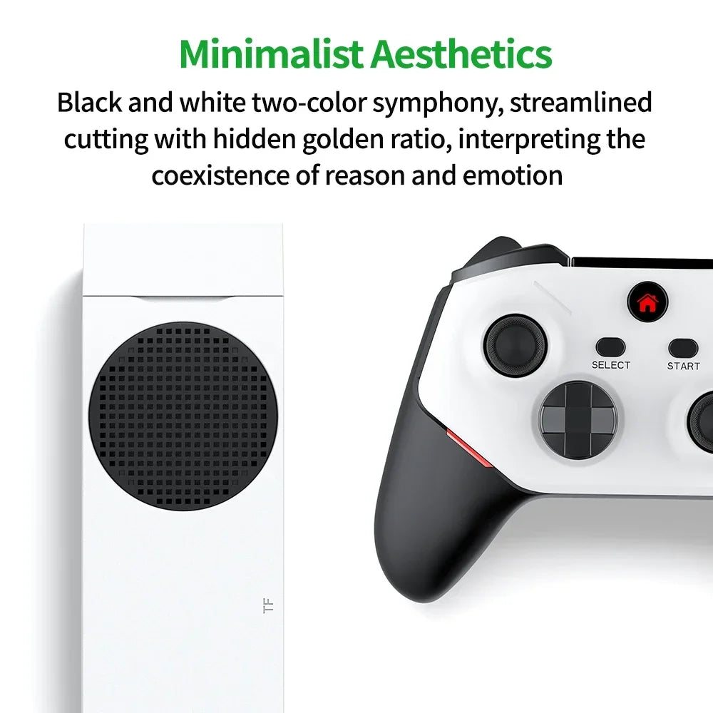 BOYHOM M88 Retro Video Game Console Composed of 2 x Cortex A75+6x Cortex A55 20000+ Games Plug and Play