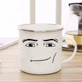 Gamer Face Enamel Mug