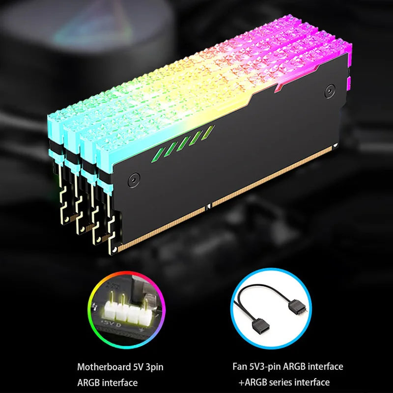 Teucer ARGB RAM Heatsink 2-Pack